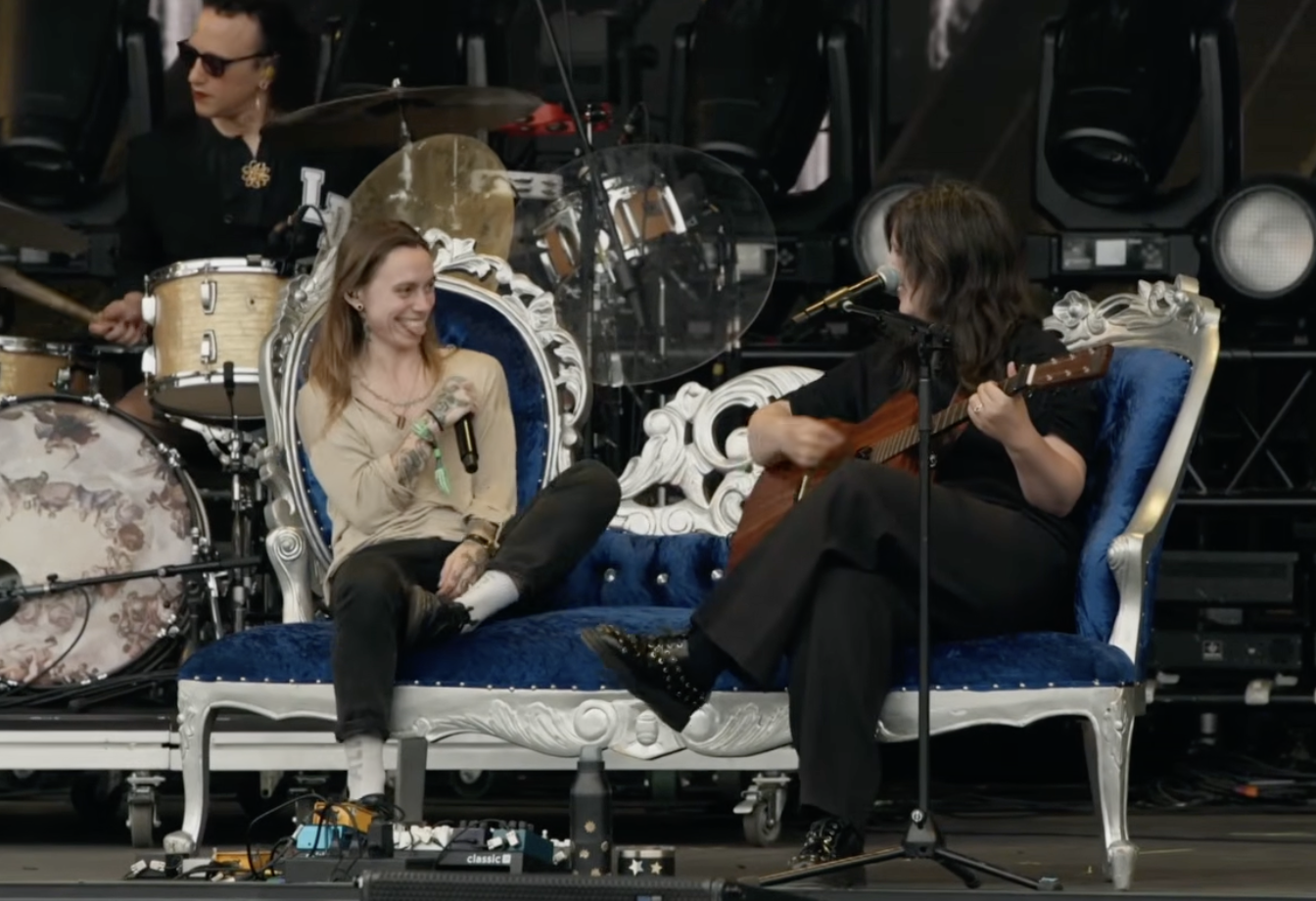 Julien Baker Joins Lucy Dacus For "Bullseye" At Outside Lands