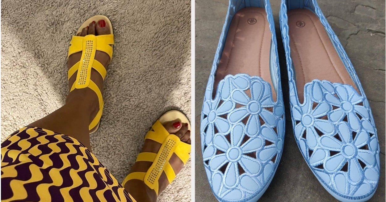 27 Flats From Amazon So Comfy, Reviewers Say They Walked In ’Em For Hours