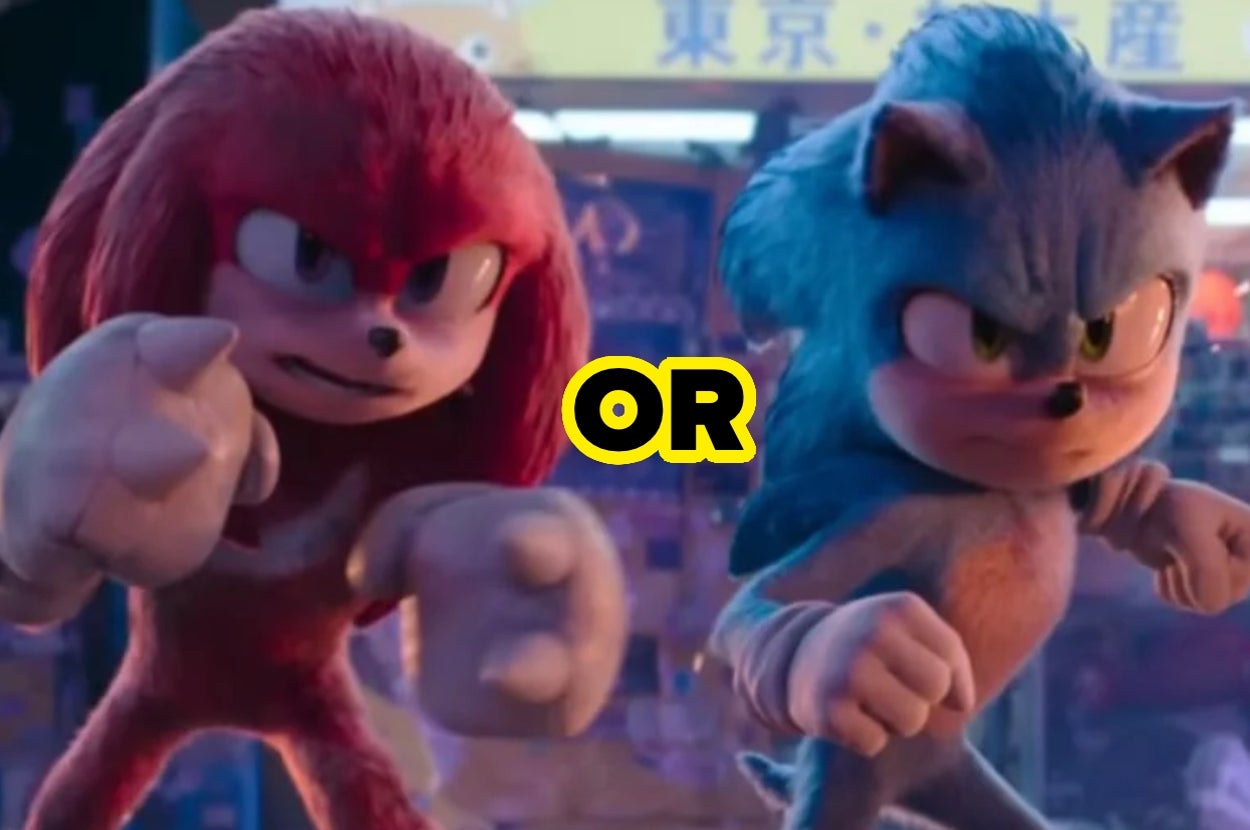 Live A Day As “Sonic” The Hedgehog And I’ll Tell You If You’re Sonic Or Knuckles
